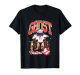 Ghostbusters Cute Stay Puft Loom Group Shot Retro Big Logo T-Shirt