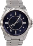 Montre JUICY COUTURE STELLA .Cadran Plaquée Argent. avec 12 PIERRES SWAROVSKY