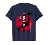 Land of the Rising Sun japan Japanese Nihon Nippon Flag T-Shirt