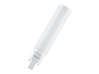 Osram Dulux - Led-Glödlampa - Form: Tubulär - Glaserad Finish - G24q-3 - 10 W (Motsvarande 26 W) - Klass F - Varmt Vitt Ljus - 3000 K