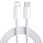 30 W USB till TYP C laddningskabel för iPhone 2M