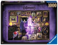 Ravensburger - Puzzle Adulte - Puzzle 1000 p - La méchante Reine-Sorcière - Collection Disney Villainous - 16520, Noir