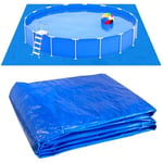 DTYGUIXE Tapis de Sol pour Piscine Tapis de Sol et de Protection Bleu pour Piscine Protecteur Fond de Piscine Tapis de Piscine Gonflable Tapis de Sol et de Protection Bleu pour Piscine (200 * 300CM)