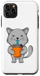 Coque pour iPhone 11 Pro Max Chat & Café : Accord Parfait