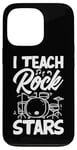 Coque pour iPhone 13 Pro J'enseigne aux stars du rock un professeur de musique drôle