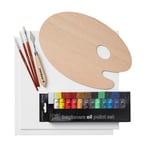 Beginners Oil Paint Kit, allt för nybörjaren som vill börja måla med oljefärg