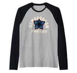 Stranger Things Demogorgon Face Fan Club Raglan Baseball Tee