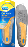 Scholl GelActiv Work Insoles for Men, Shock Absorption, For Work Boots or Shoes