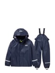 Helly Hansen K Bergen 2.0 Pu Rainset Marinblå