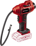 Einhell Power X-Change Cordless Car Tyre Inflator Air Compressor - 18 V, Max. 1