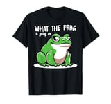 What The Frog Is Going On Funny Frog Lover Gift Idea T-Shirt