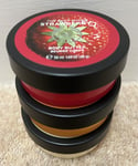 The Body Shop Body Butter Gift Set Strawberry, Satsuma & Moringa 3 x 50ml =150ml