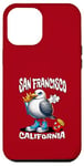 Coque pour iPhone 12 Pro Max San Francisco California Seagull French Fries Souvenir drôle