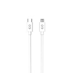 Epico USB-C til Lightning Kabel PD 60W - 100cm - Hvit