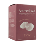 Flow Ammeskjold i silikon, Str. S, 1 par