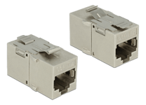 Delock RJ45 Keystone module Cat.6a metal