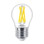 Philips MASTER LED E27 Clear Filament Ball 3,5W 470lm - 922-927 Dim To Warm | Bättre färgåtergivning - Dimbar - Motsvarande