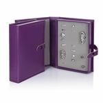 Travel Jewellery Box Storage Purple Organiser Storage Case Little Book Of Rings