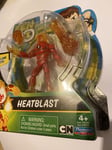 Figurine Ben 10 Ten Nineteen Blister Alien Toy Child Heatblast + Flame