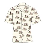 NEOGEO - Hawaiian ALOHA SHIRT - Short Sleeve White SNK Official ref/490