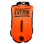 EVERIK Sac Dry Bag Buoy 20 l Bouée de sécurité pour eaux Ouvertes Mixte Adulte, Orange, 20LT