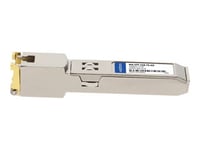 AddOn Meraki MA-SFP-1GB-TX Compatible SFP Transceiver - Module transmetteur SFP (mini-GBIC) (équivalent à : Meraki MA-SFP-1GB-TX) - GigE - 1000Base-TX - RJ-45 - jusqu'à 100 m - pour Cisco Meraki MX100, MX400, MX600, MX80; Cloud Managed Ethernet Aggrega