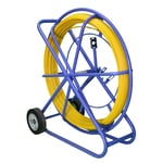 Extralink Pilot 8mm 50m | Kabeltrekker | fiberglass FRP, diameter 8mm, lengde 50m, gul