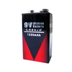 EVE CR9V-P 9V 1200 mAh Litiumbatteri (1 st.)