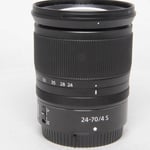 Nikon Used Z 24-70mm f/4 S mount lens