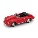 PORSCHE 356 CABRIOLET APERTA 1952 SPECIAL COLOR ROSSO 1:43 Brumm Auto Stradali