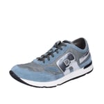 Chaussures Homme RUCO LINE 41 EU Sneakers Bleu Daim Gris Tissu BH397-41