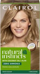 Natural Instincts Semi-Permanent No Ammonia Hair Dye, 8A Medium Cool Blonde (Pa