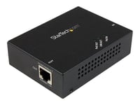 Startech.Com 1 Port Gigabit Poe+ Extender 802.3At & 802.3Af - 100M (330Ft) - Power Over Ethernet Extender - Poe Repeater Network Extender (Poeext1gat) - Forsterker - 1Gbe - 10Base-T, 100Base-Tx, 1000Base-T - Opp Til 100 M - For P/N: St12mhdlanu