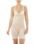 Spanx Women's Underwear Shapewear Full Body Bodysuit, Nude, One Size