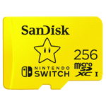 SANDISK – MicroSDXC UHS-I card NintendoSwitch 256G (SDSQXAO-256G-GNCZN)