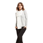 Boody Fringed Hem Skjerf Natural White - 1 Stk