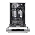 CBID450 Slimline Integrated Dishwasher 45cm with 10 place settings, 6