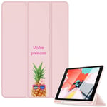 Housse Ipad Mini 6 Rose Avec Motif Ananas Personnalisee