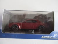 MINIATURE DODGE CHALLENGER 2018 SRT DEMON V 8 6.2L 1/43 SOLIDO  ROUGE