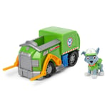 PAW Patrol Figur og Lekebil - Rocky: Recycle Truck