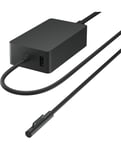 Microsoft Surface 65W Power Supply Ordinateur portable, Tablette Noir Secteur Intérieure