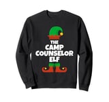 I'm The Camp Counselor Elf Family Pajama Christmas Funny Sweatshirt