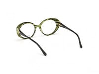 Guess Optical Full Rim Cat Eye Plastic Glasses Frames Black Green 52-17-140