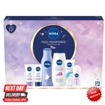 NIVEA Women's Feel Pampered Skincare Gift Set 6 Products