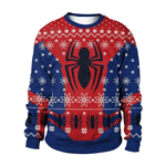 Marvel-tillbehör God Jul Fult Julklädeströja Tröja Herr 79D Tröjor Huvtröja Spider-Man Spider-Man XL