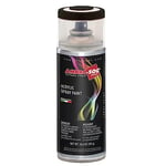 Ambro-Sol V400PAST6 Vernis peinture Acrylique Multi-Usage, Peinture Brillante pour Intérieur et Extérieur, Adapté a Tous Type de Matériau, Aérosol En Fer-Blanc Recyclable de 400 ml, Noir Mat