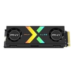 PNY Pny - Cs3150 Xlr8 Gaming Epic-x Rgb Intern Ssd-hårddisk 1tb M.2 Nvme Kylfläns (m280cs3150xhs-1tb-rb)