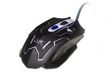 Link Souris de jeu USB 6 touches éclairées 7 couleurs Lkmos10