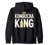 Kombucha King Kombucha Brewer I Brew Kombucha Zip Hoodie