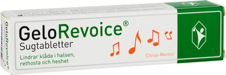 GeloRevoice Citrus-Mentol 20 st